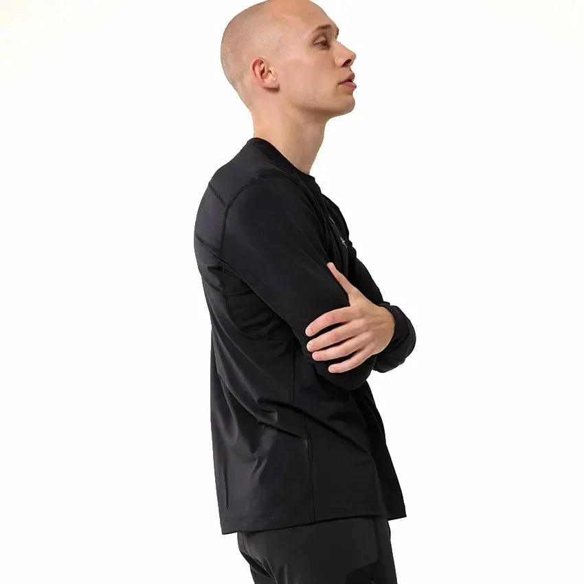 Arc'teryx Men's Rho LT Crew Neck - Black - Image 5