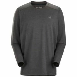 Arc'teryx Men's Cormac Crew L/S - Black Heather