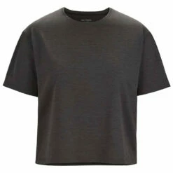 Arc'teryx Women's Taema Crop SS T-Shirt - Black