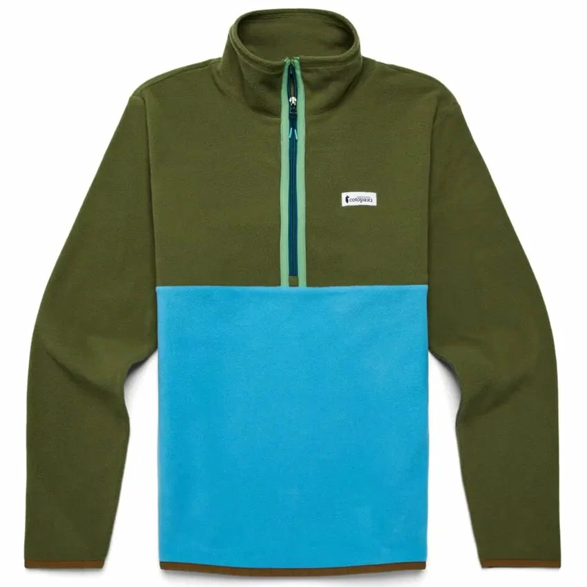 Cotopaxi Men's Amado Fleece Pullover - Pine & Poolside