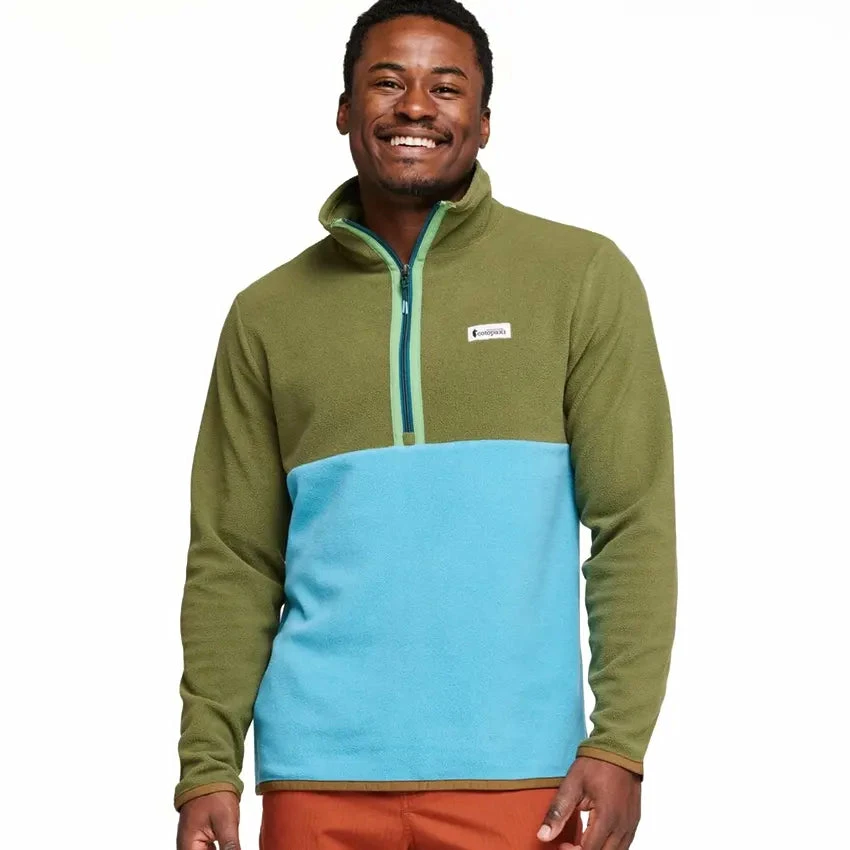 Cotopaxi Men's Amado Fleece Pullover - Pine & Poolside - Image 3