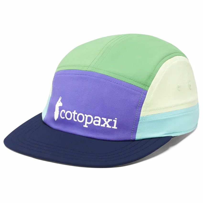 Cotopaxi Tech 5-Panel Hat - Amethyst & Maritime
