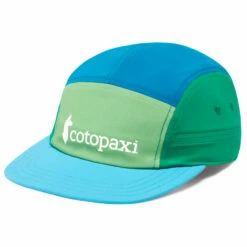 Cotopaxi Tech 5-Panel Hat - Kelp & Poolside