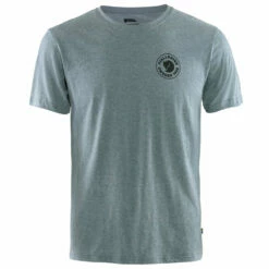FJÄLLRÄVEN Men's 1960 Logo T-Shirt - Uncle Blue-Melange