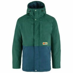 FJÄLLRÄVEN Men's Vardag Lite Padded Jacket - Arctic Green / Storm