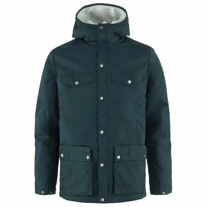 FJÄLLRÄVEN Men's Greenland Winter Jacket - Dark Navy