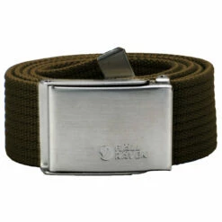 FJÄLLRÄVEN Canvas Belt - Dark Olive