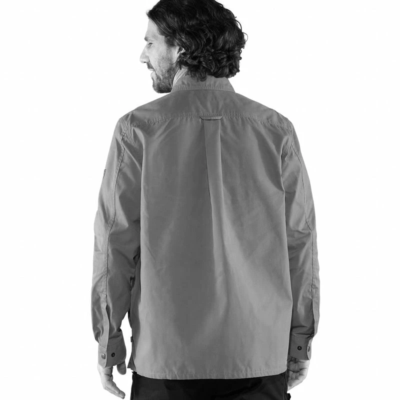 FJÄLLRÄVEN Men's Singi Overshirt - Dark Olive - Image 4