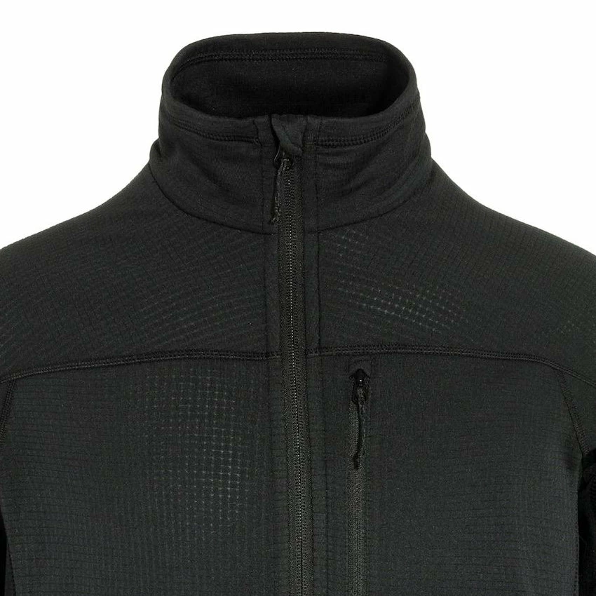 FJÄLLRÄVEN Men's Abisko Lite Fleece Jacket - Black - Image 2