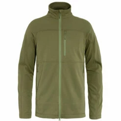 FJÄLLRÄVEN Men's Abisko Lite Fleece Jacket - Green