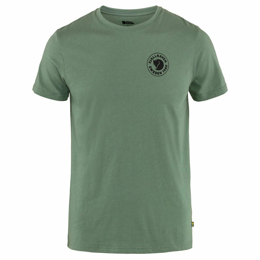 FJÄLLRÄVEN Men's 1960 Logo T-Shirt - Patina Green