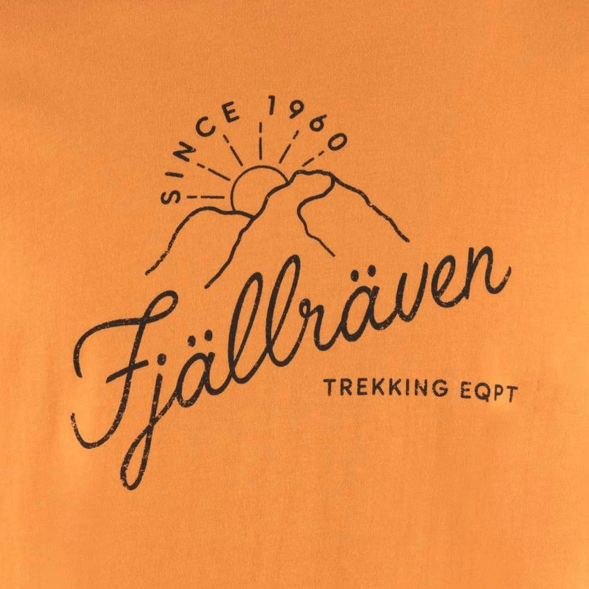 FJÄLLRÄVEN Men's Sunrise T-Shirt - Spicy Orange - Image 2