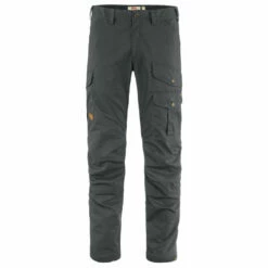 FJÄLLRÄVEN Men's Vidda Pro Lite Trousers - Reg - Dark Grey