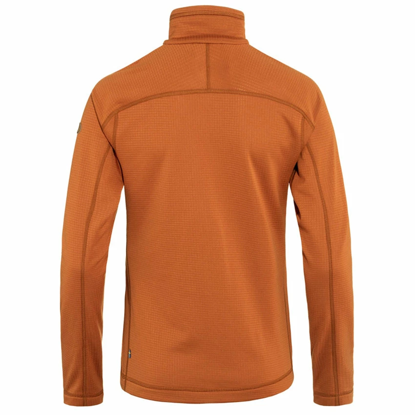 FJÄLLRÄVEN Women's Abisko Lite Fleece Jacket - Terracotta Brown - Image 3