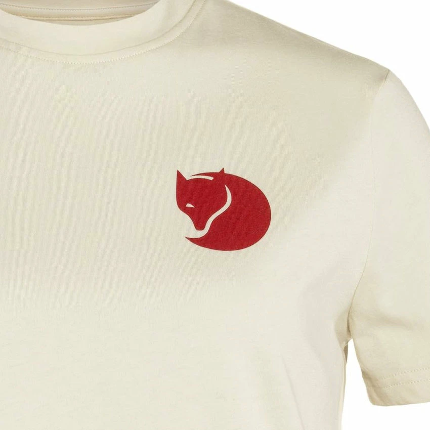 FJÄLLRÄVEN Women's Fox Boxy Logo T-Shirt - Chalk White - Image 2