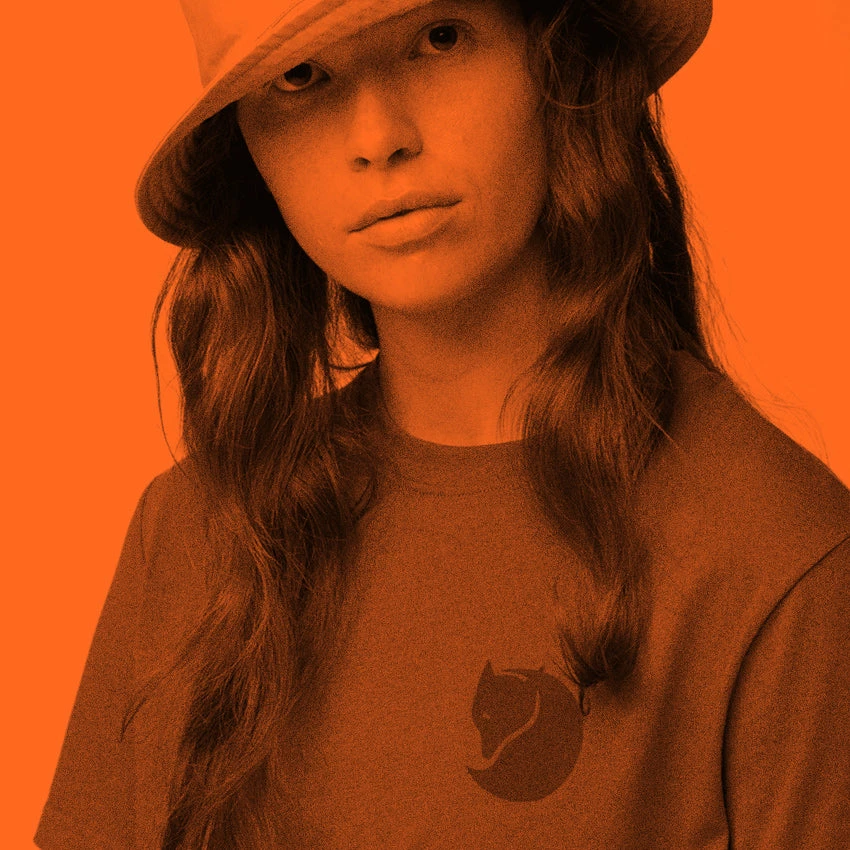 FJÄLLRÄVEN Women's Fox Boxy Logo T-Shirt - Chalk White - Image 5