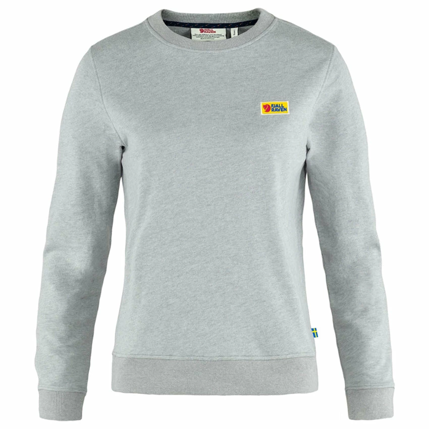 FJÄLLRÄVEN Women's Vardag Sweater - Grey Melange