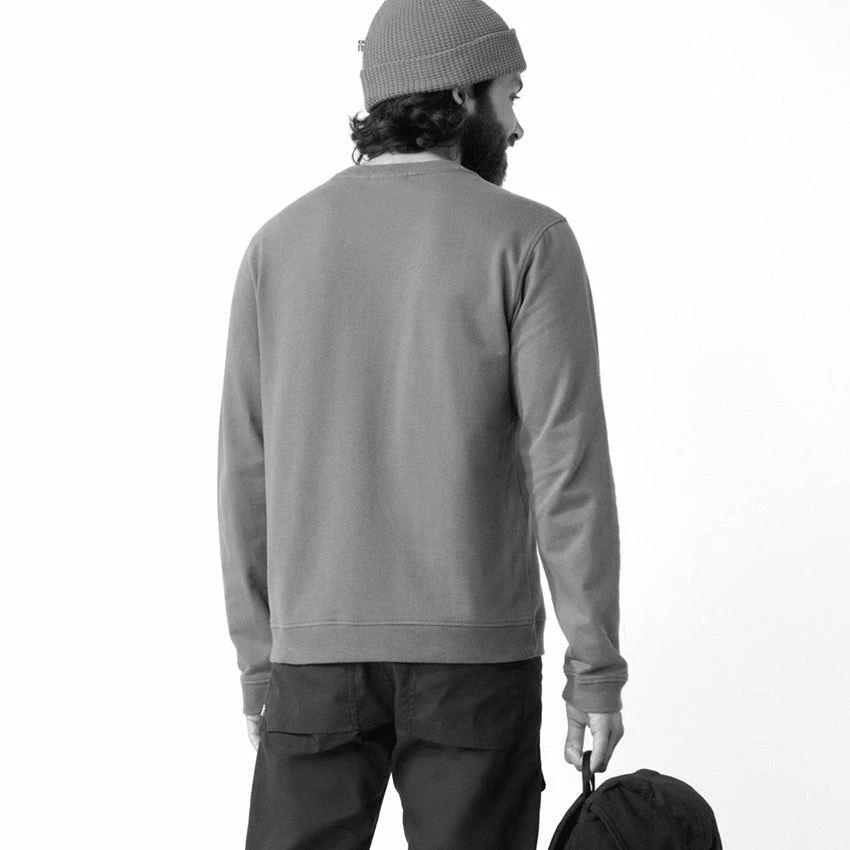 FJÄLLRÄVEN Men's Vardag Sweater - Grey Melange - Image 4