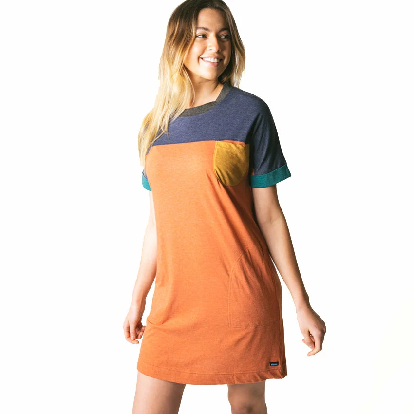 KAVU Women's Cut Back Dress - Mix N Mash - Image 4