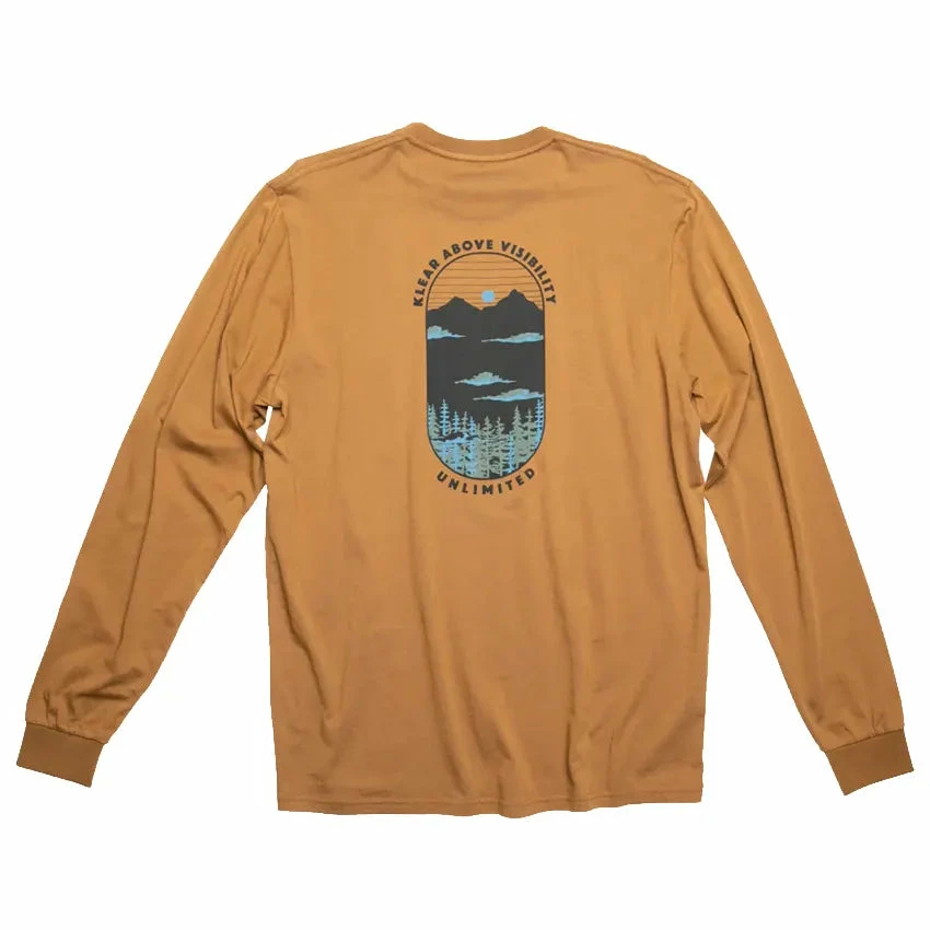 KAVU Men's Daily Dose Long Sleeve T-Shirt - Soil - Image 2