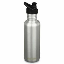 Klean Kanteen Classic 27oz W/ Sport Cap - Brushed Stainless