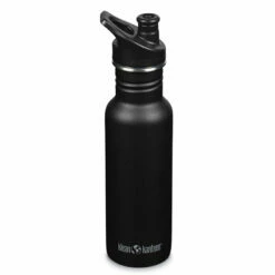 Klean Kanteen Narrow Classic 18oz W/ Sport Cap - Black