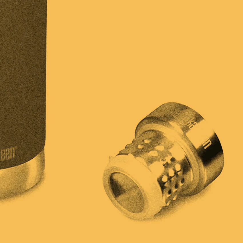 Klean Kanteen Insulated Classic 25oz W/ Pour Through Cap - Black - Image 2