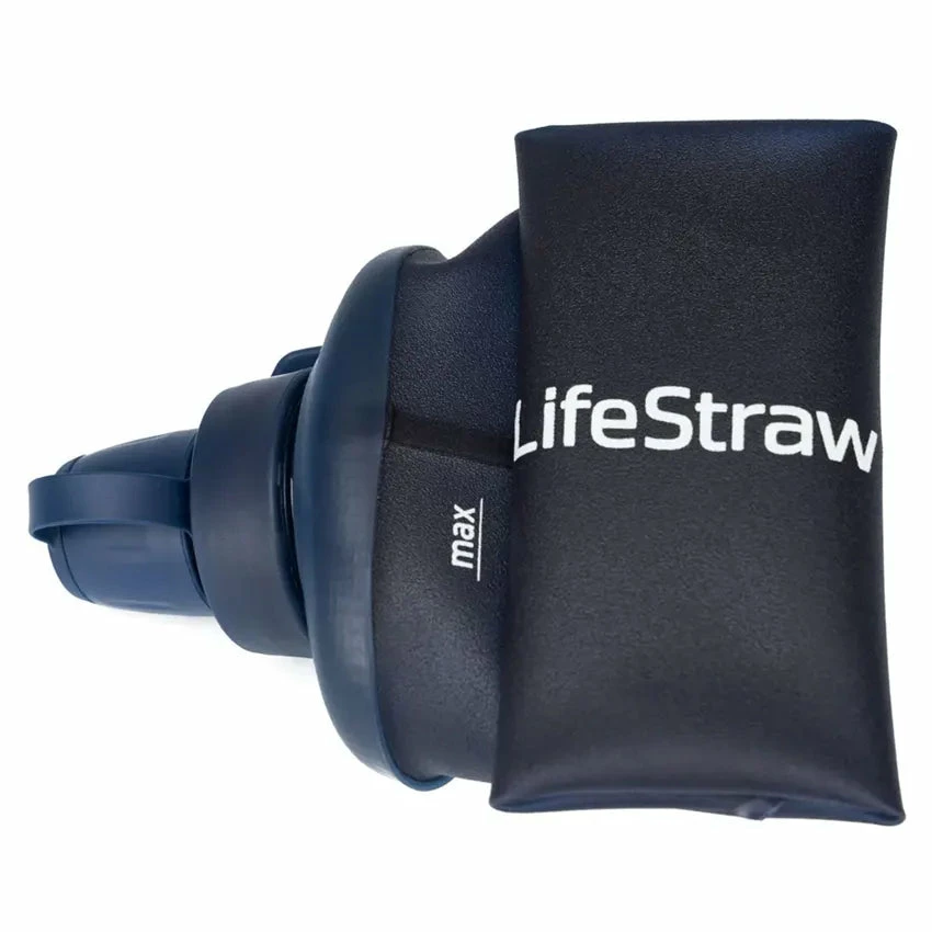 LifeStraw Peak Series 1L Squeeze Bottle - Mountain Blue - Image 4