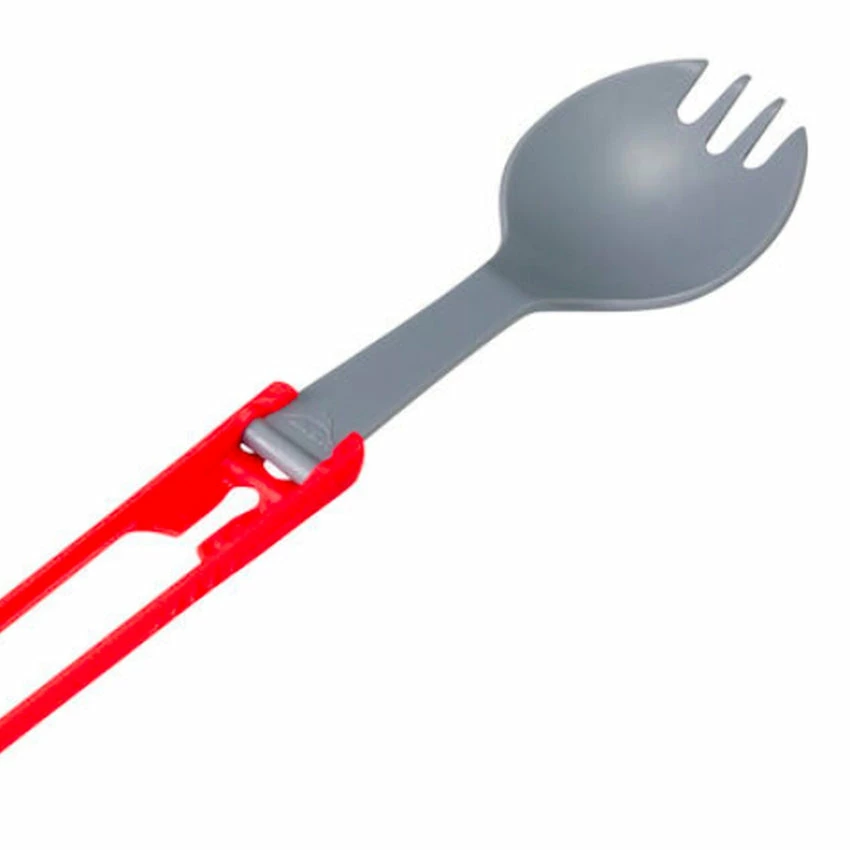 MSR Folding Spork Kit - 4pc - Red / Gray / Blue / Green - Image 2