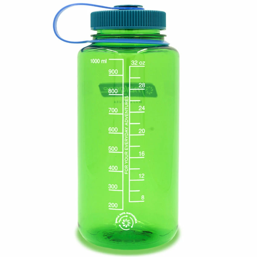 Nalgene 32oz/1L WM Tritan Sustain Bottle - Parrot Green - Image 2