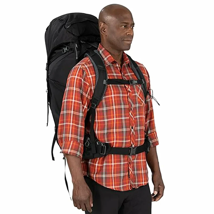 Osprey Kestrel 68 - Black - Image 3