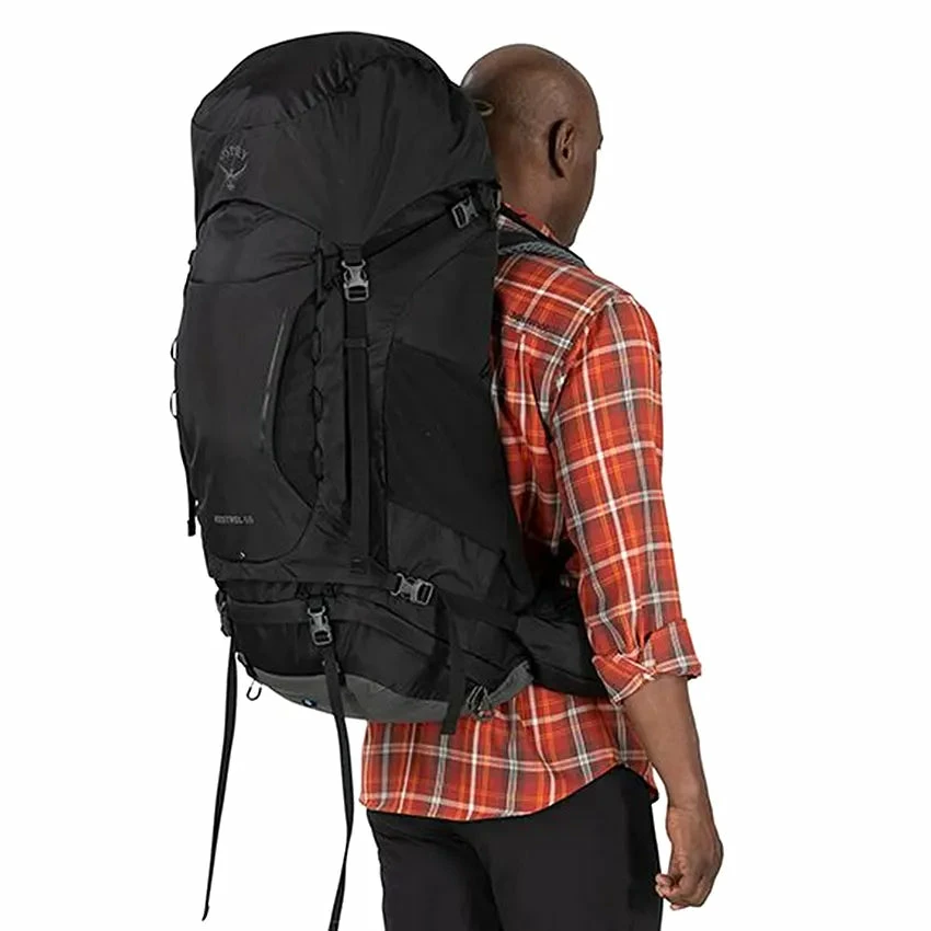 Osprey Kestrel 68 - Black - Image 4