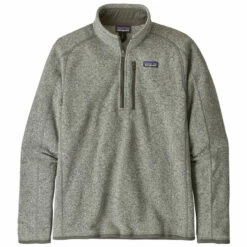 Patagonia Men's Better Sweater 1/4 Zip - Stonewash