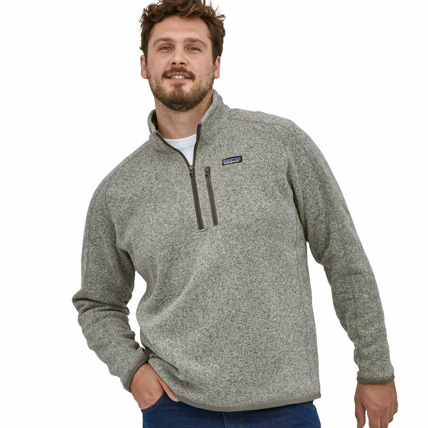 Patagonia Men's Better Sweater 1/4 Zip - Stonewash - Image 3