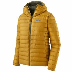 Patagonia Men's Down Sweater Hoody - Cabin Gold