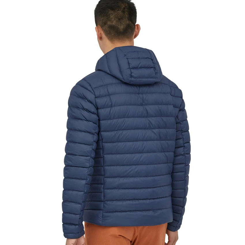 Patagonia Men's Down Sweater Hoody - New Navy - Image 4