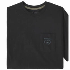 Patagonia Men's Forge Mark Crest Pocket Responsibili-Tee - Ink Black