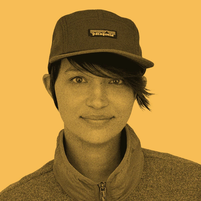 Patagonia P-6 Label Maclure Hat - P-6 Label: Ink Black - Image 3