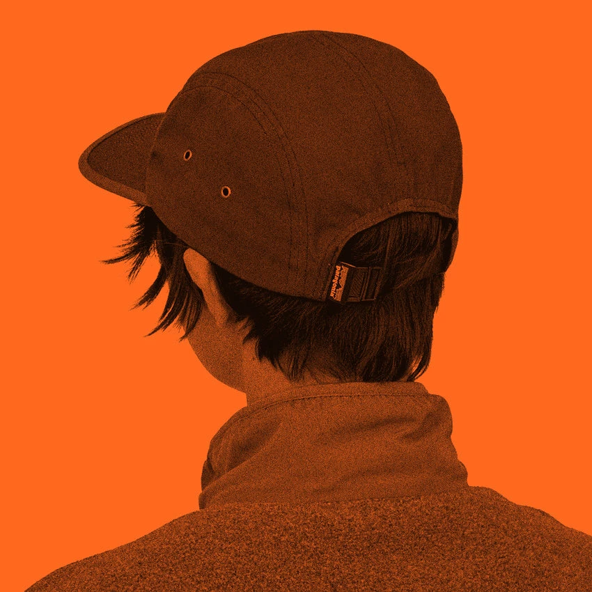 Patagonia P-6 Label Maclure Hat - P-6 Label: Ink Black - Image 4