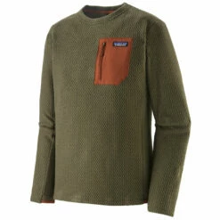 Patagonia Men's R1 Air Crew - Basin Green
