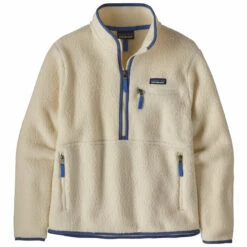 Patagonia Women's Retro Pile Marsupial Pullover - Natural