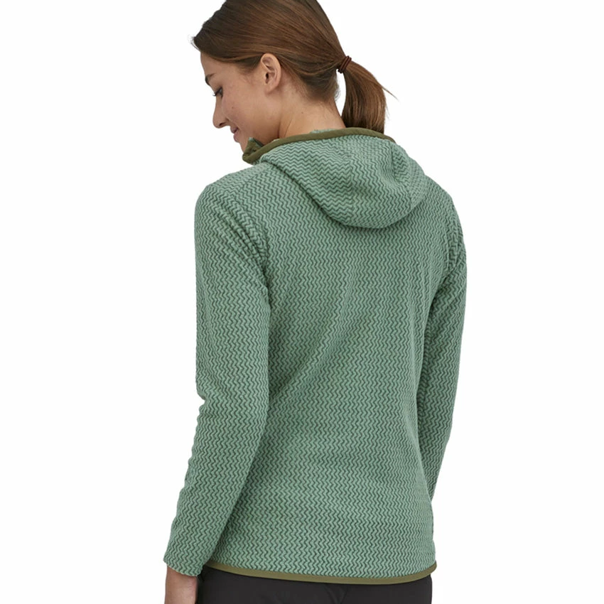 Patagonia Women's R1 Air Full-Zip Hoody - Hemlock Green - Image 5