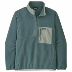 Patagonia Men's Microdini 1/2 Zip Pullover - Nouveau Green