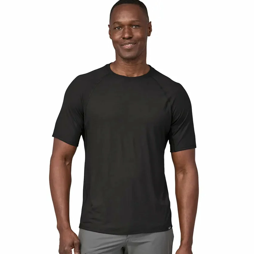 Patagonia Men's Capilene Cool Trail Shirt - Black - Image 3