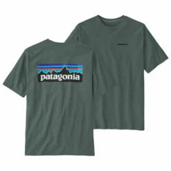 Patagonia Men's P-6 Logo Responsibili-Tee - Nouveau Green