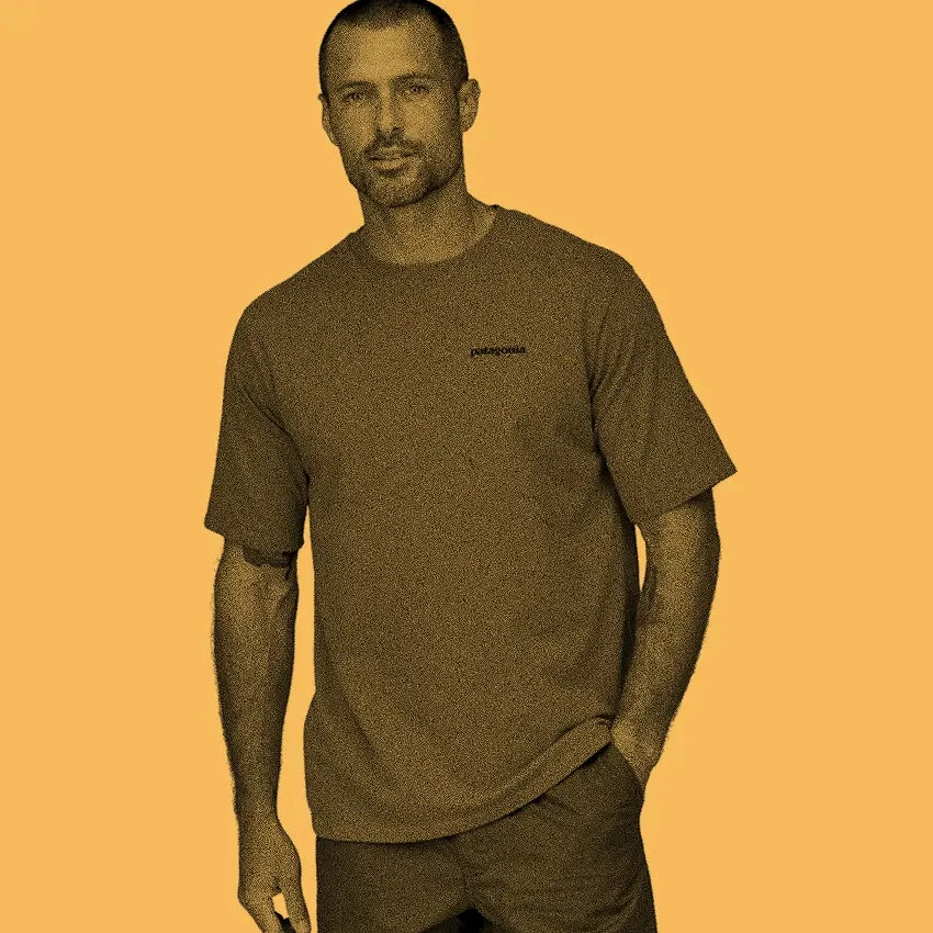 Patagonia Men's P-6 Logo Responsibili-Tee - Nouveau Green - Image 2