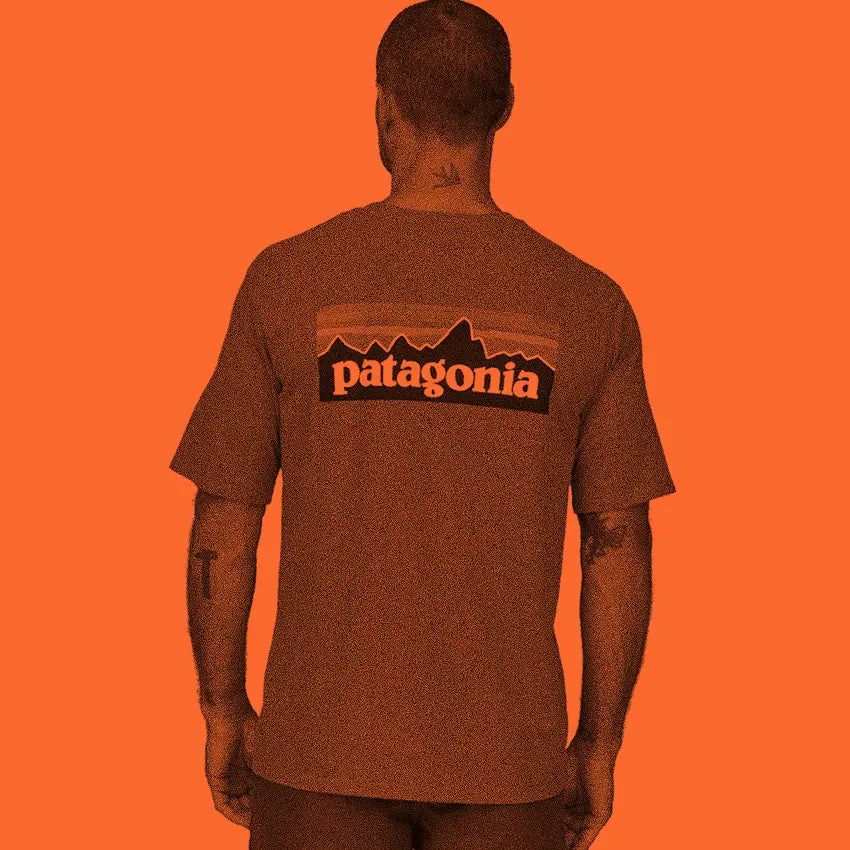 Patagonia Men's P-6 Logo Responsibili-Tee - Nouveau Green - Image 3
