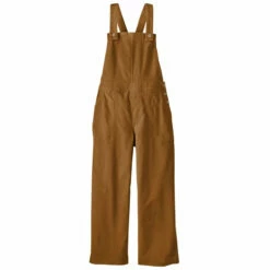 Patagonia Women's Stand Up Cropped Corduroy Overalls - Nest Brown