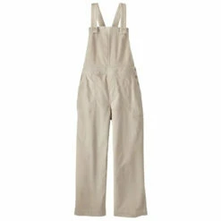 Patagonia Women's Stand Up Cropped Corduroy Overalls - Pumice