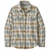 Patagonia Women's LS Organic Cotton Fjord Flannel Shirt - Fields: Natural